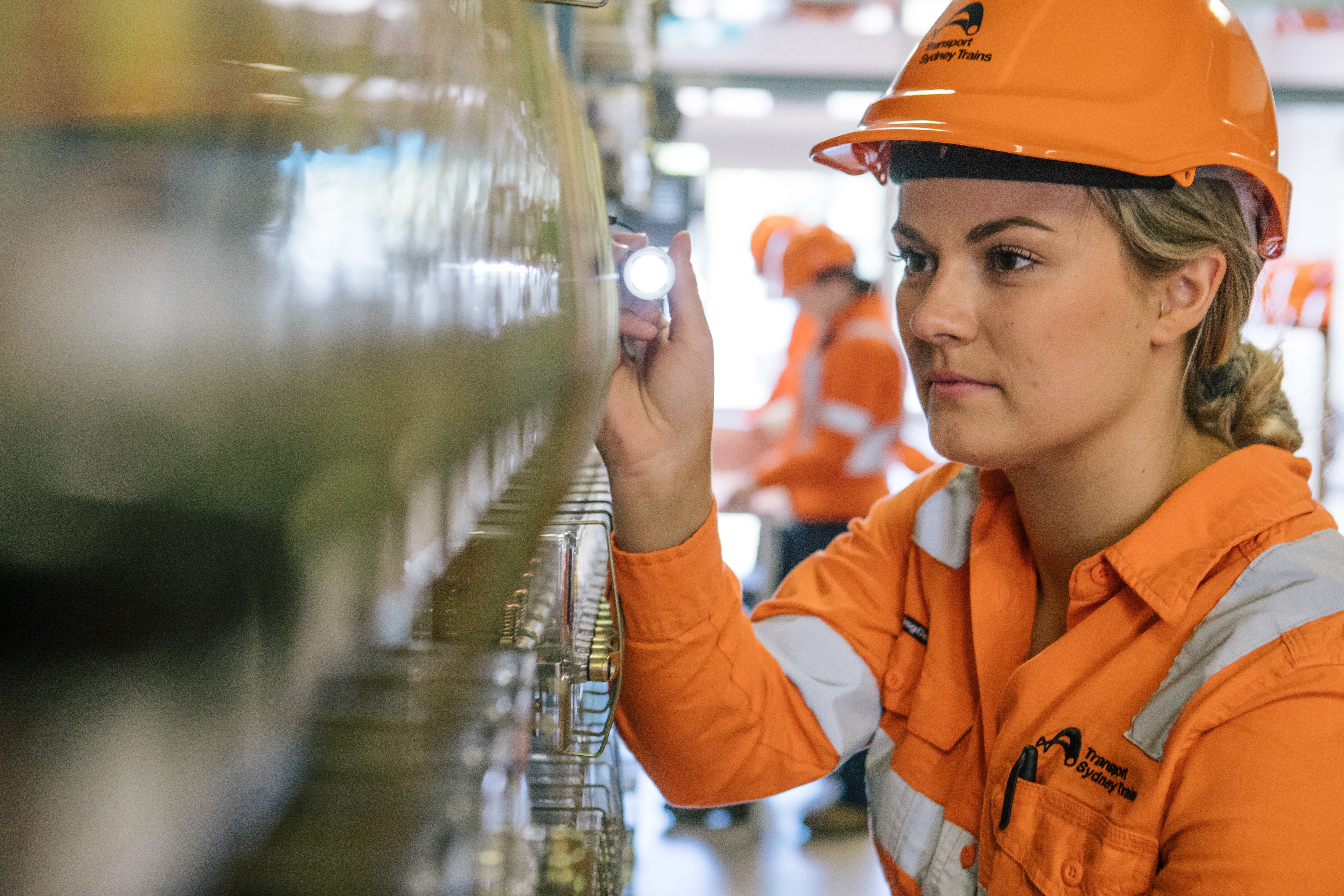 Female electrician